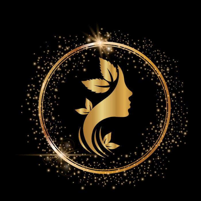 Beauty Logo Golden