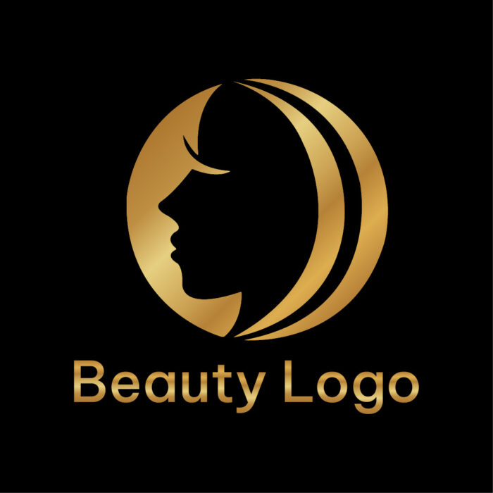 Golden Beauty Logo Vector